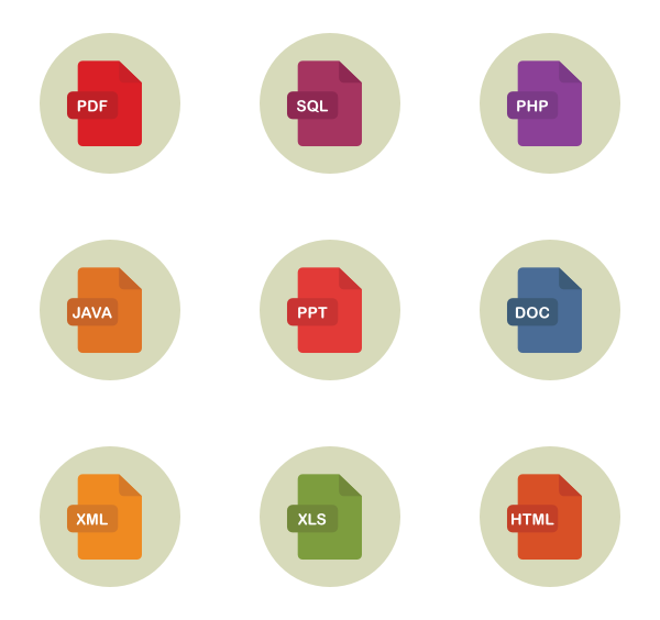 600x564 Type Icon Packs