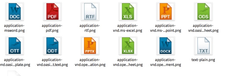752x249 Add Media Type Icon For All The Media Types To Core
