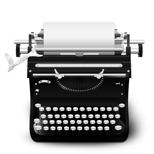 512x512 Typewriter Icon