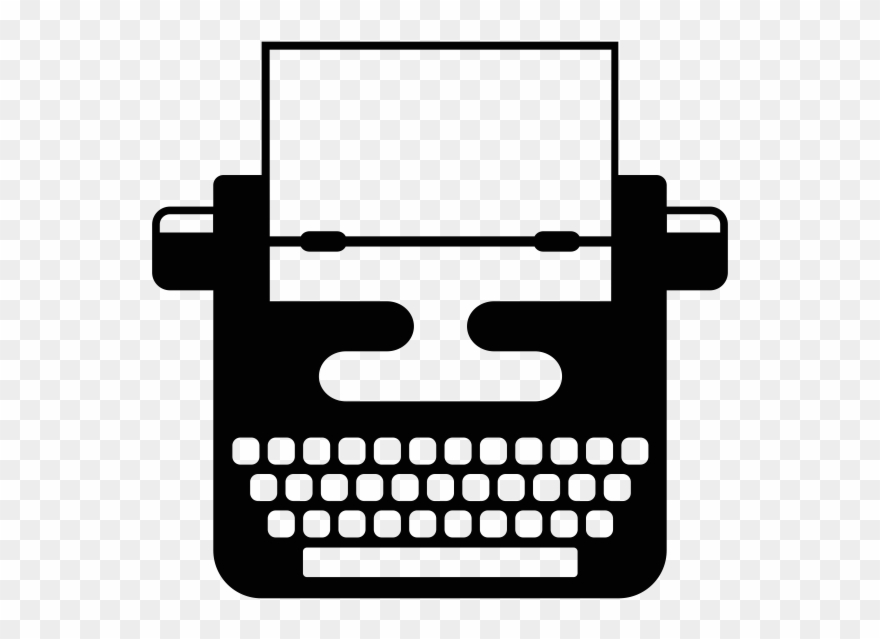 880x639 Typewriter Icon Transparent Background Clipart