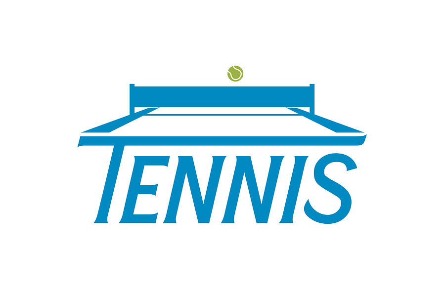 Tennis Creative Typography Icon Digital Art 900x587 Tennis Creative Typography Icon Digital Art