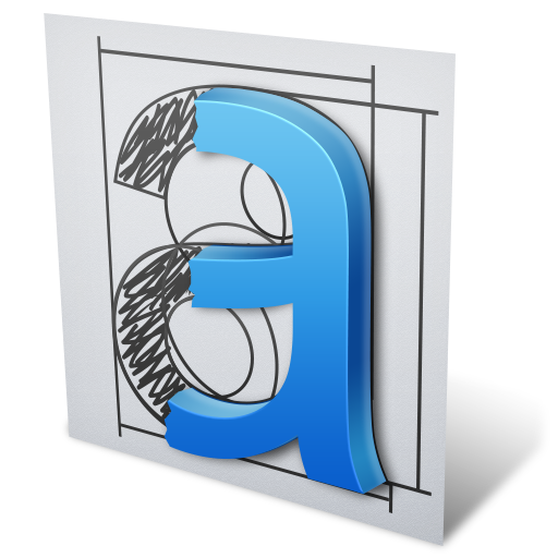 Typography Icon 512x512 Typography Icon