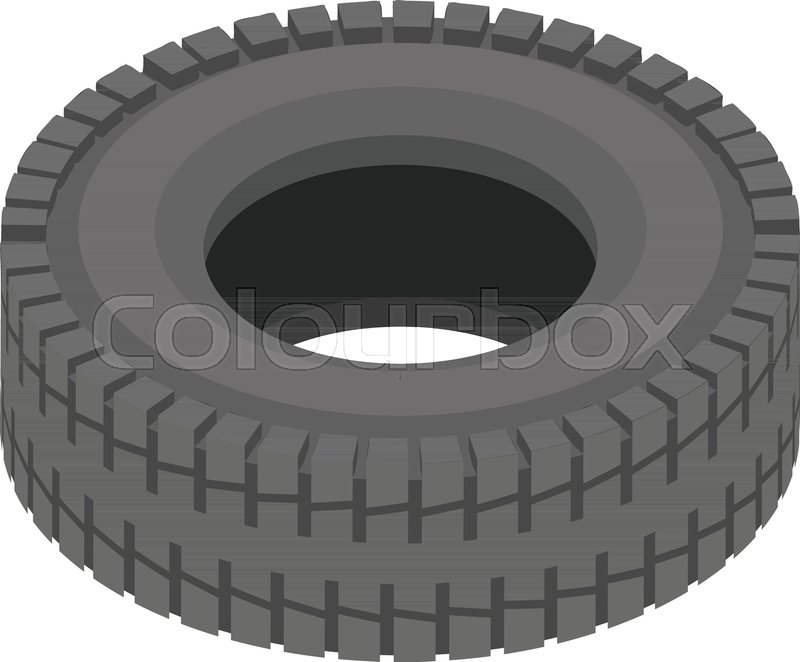 800x662 Tyre Icon Isometric Illustration Of Stock Vector Colourbox