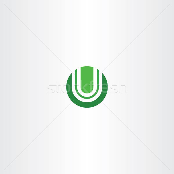 Green Circle Logotype U Logo Letter U Vector Icon Vector 600x600 Green Circle Logotype U Logo Letter U Vector Icon Vector
