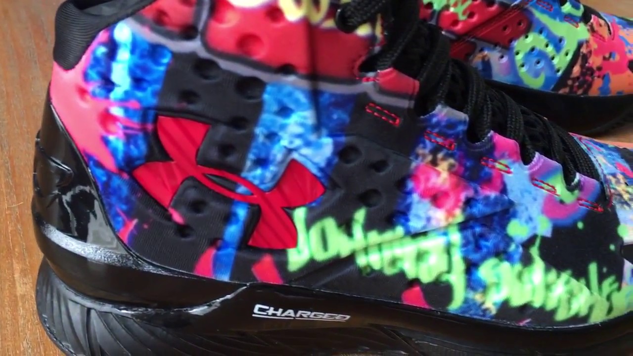 1280x720 Ua Icon Curry Custom Shoes Unboxing