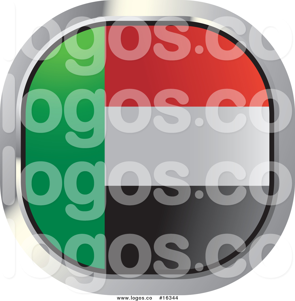 1024x1044 Royalty Free Vector Logo Of A Square Uae Flag Icon