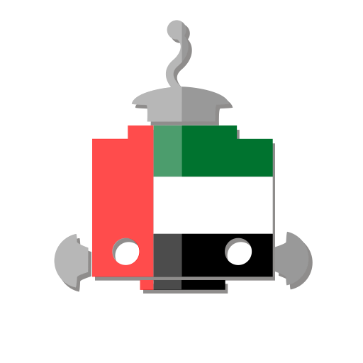 512x512 Ae, Bot, Telegram, Robot, Uae, United Arab Emirates, Flag Icon