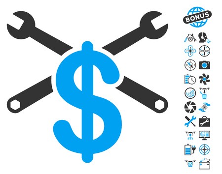 450x354 Repair Service Price Icon With Bonus Uav Service Icon Set Vector