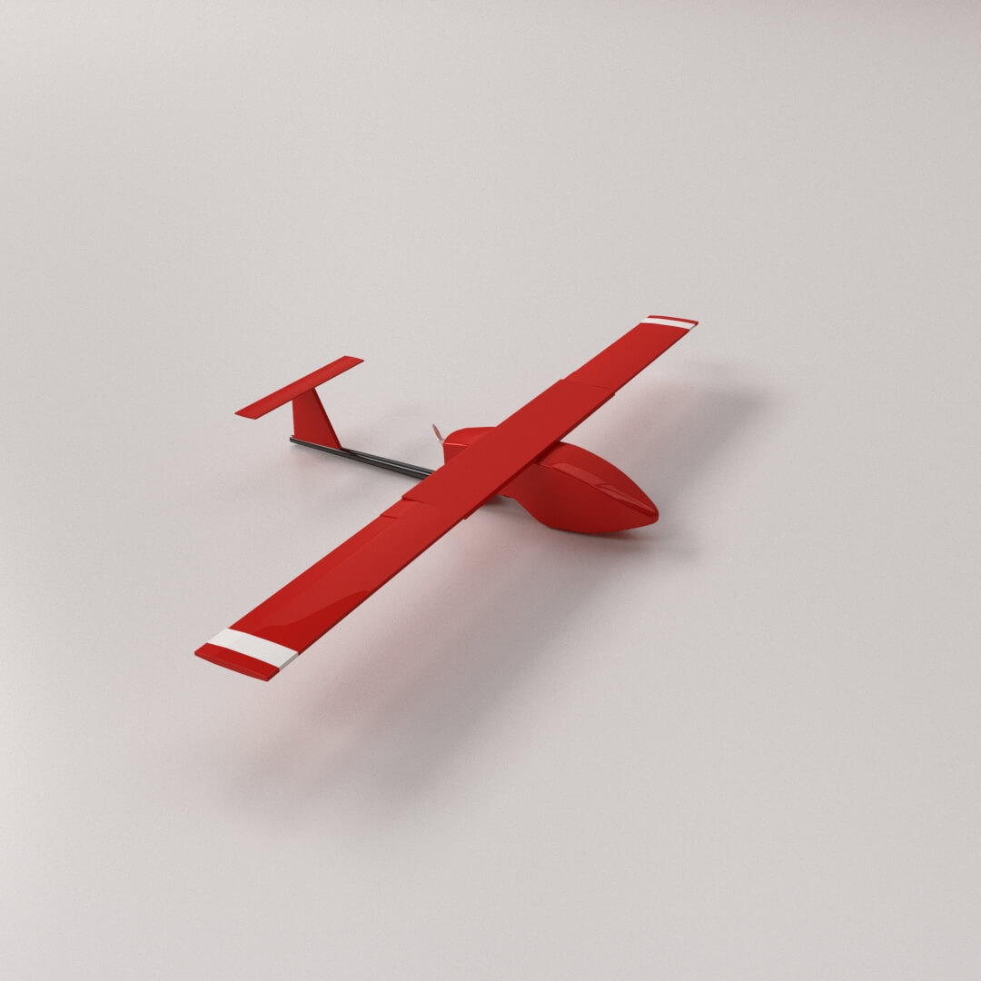 1080x1080 Uav Unmanned Aerial Vehicle Model