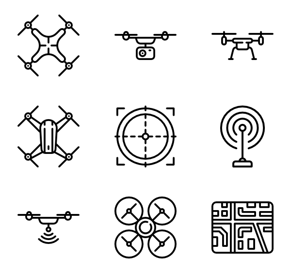 Uav Icon at Vectorified.com | Collection of Uav Icon free for personal use