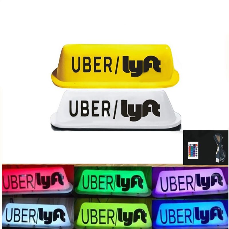 800x800 Autoec Taxi Car Top Light Uber Lyft Rgb Dome Light