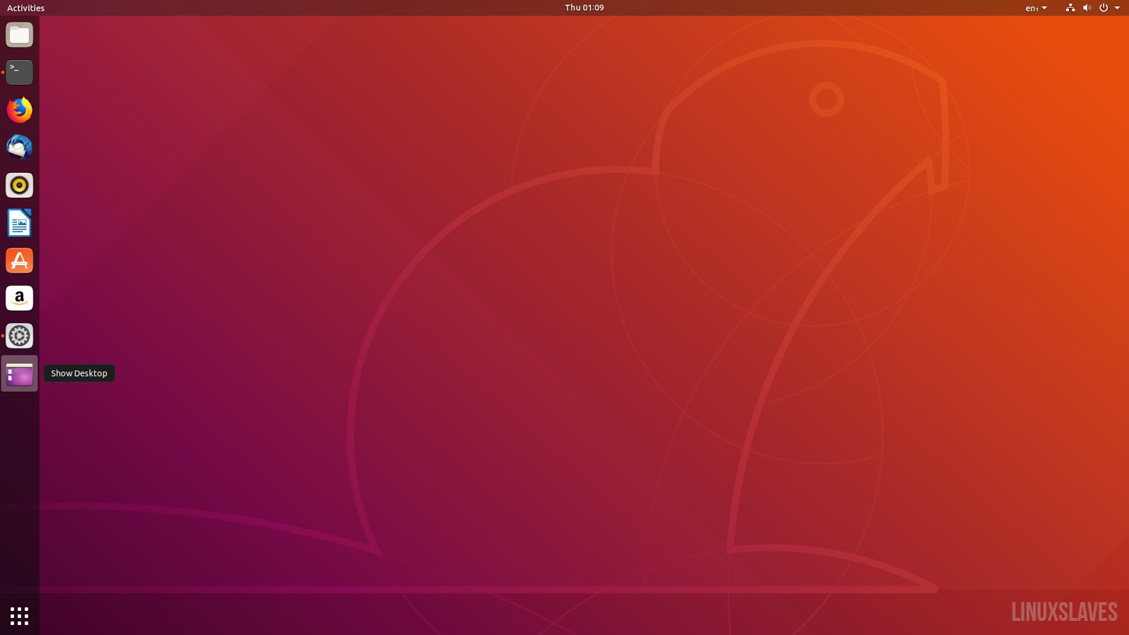 How To Add Show Desktop Button In Ubuntu And Gnome 1600x900 How To Add Show Desktop Button In Ubuntu And Gnome