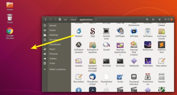 Quick Tip Pin App Shortcuts To The Desktop In Ubuntu 600x324 Quick Tip Pin App Shortcuts To The Desktop In Ubuntu