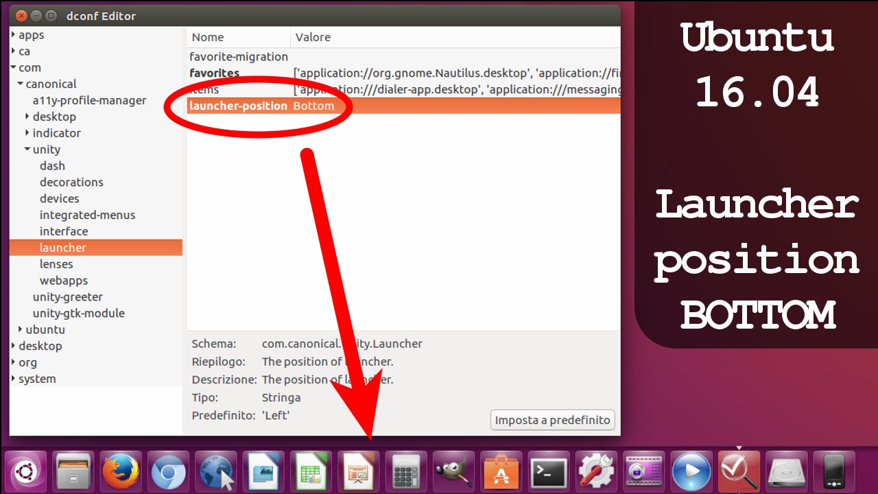 1280x720 Ubuntu Lts How To Move Launcher Bar To Bottom
