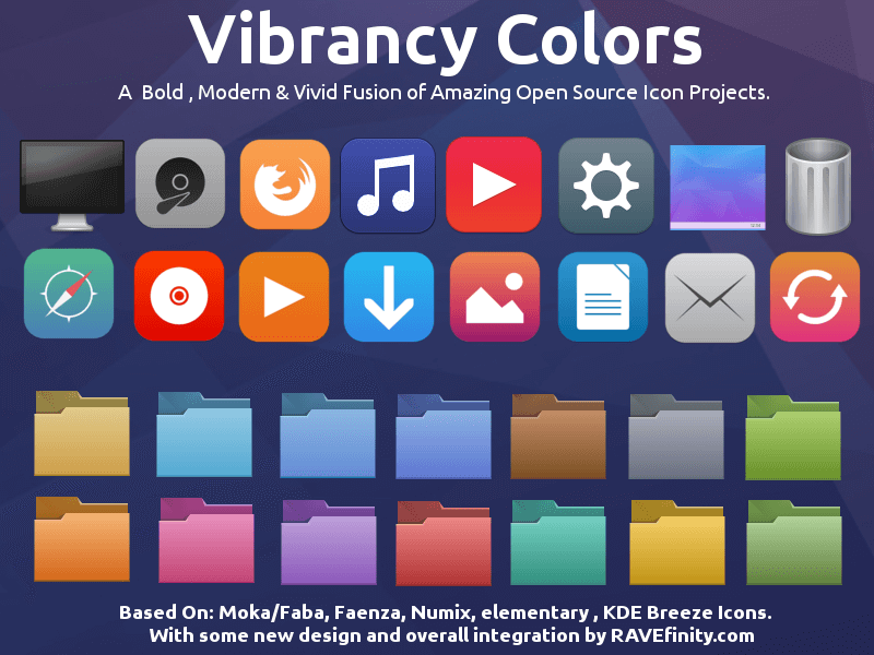 The Most Beautiful Linux Icon Themes 800x600 The Most Beautiful Linux Icon Themes