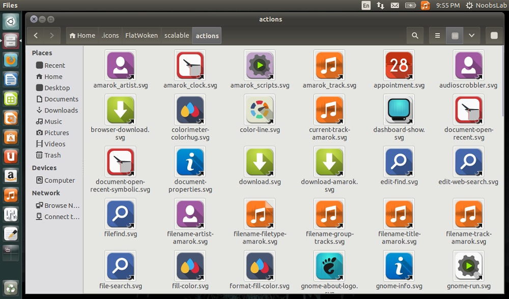 1000x587 Flatwoken Icon Set Derived From Awoken Icons, Available For Ubuntu