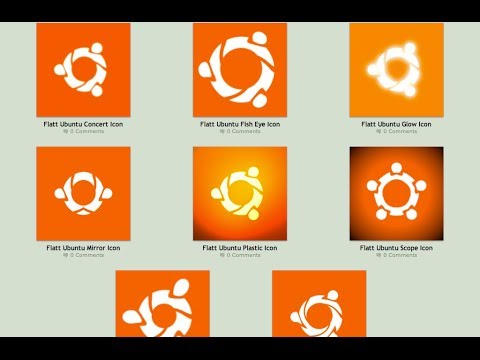 480x360 Flatt Ubuntu Logo Icons