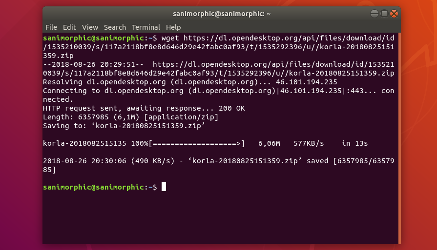 895x513 Korla Icon Theme For Ubuntu Linux Mint Debian Derivatives