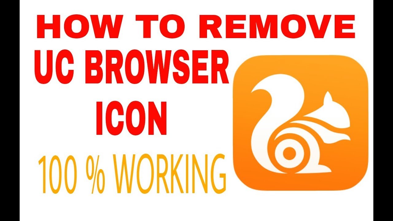 1280x720 How To Remove Uc Browser Icon In All Android Device Working