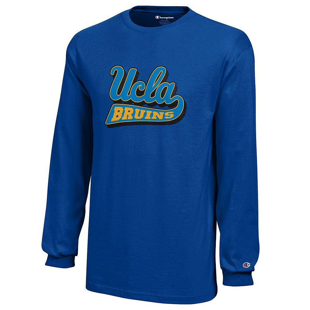 1001x1001 Ucla Bruins Kids Long Sleeve Tshirt Icon Blue