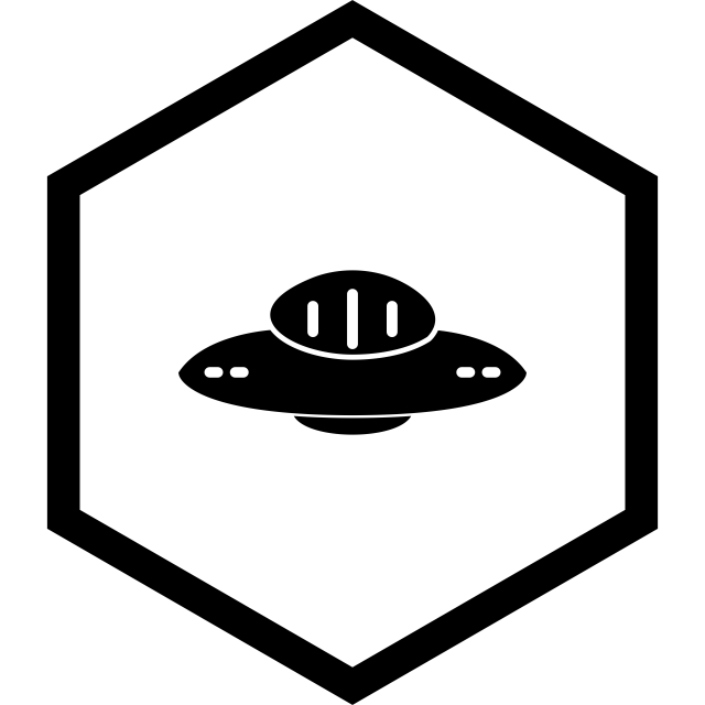 640x640 Ufo Icon Design, Ufo, Space, Space Ship Png Transparent Clipart
