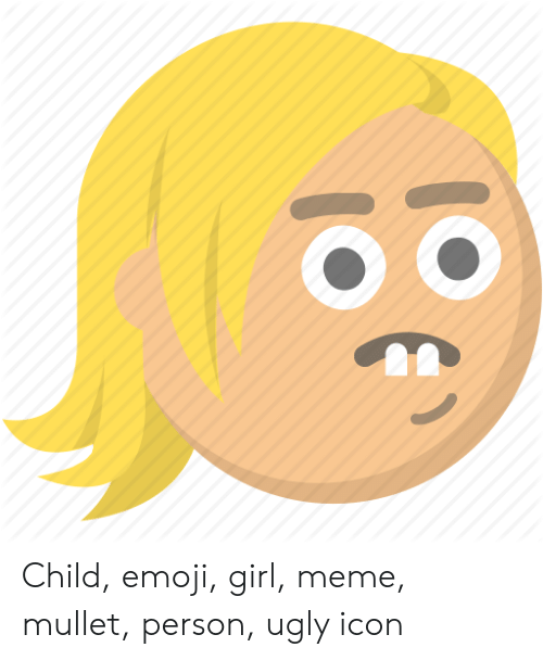 Child Emoji Girl Meme Mullet Person Ugly Icon Emoji Meme On Me Me 500x608 Child Emoji Girl Meme Mullet Person Ugly Icon Emoji Meme On Me Me