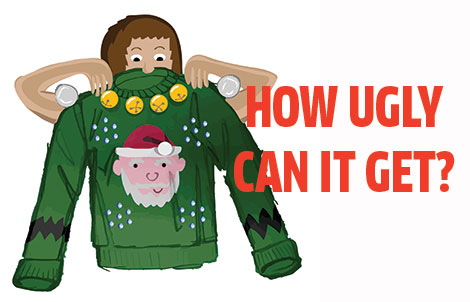 470x302 Bells, Sequins, Santas, Make An Ugly Sweater