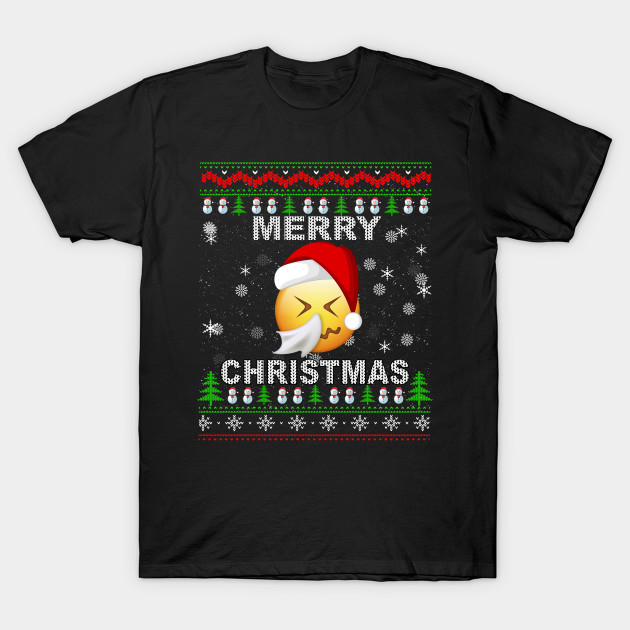 630x630 Sneezing Emoji Icon Emojis Christmas Ugly Sweater Shirt Gift