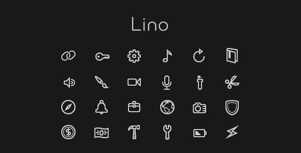 590x300 User Interface Icon Set