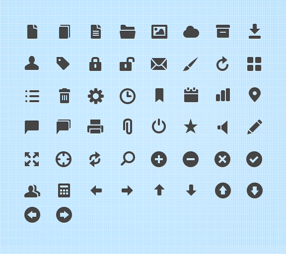 576x512 Exclusive Freebie Crisp Web Ui Icons