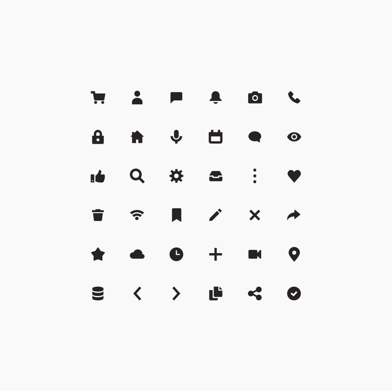 1280x1277 Essential Ui Icons Download Custom Icon