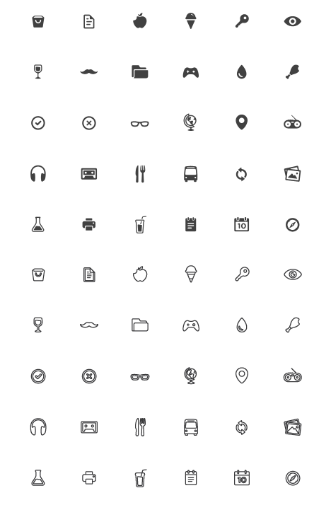 468x714 Free Ui Icons