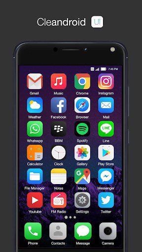 288x512 Cleandroid Ui
