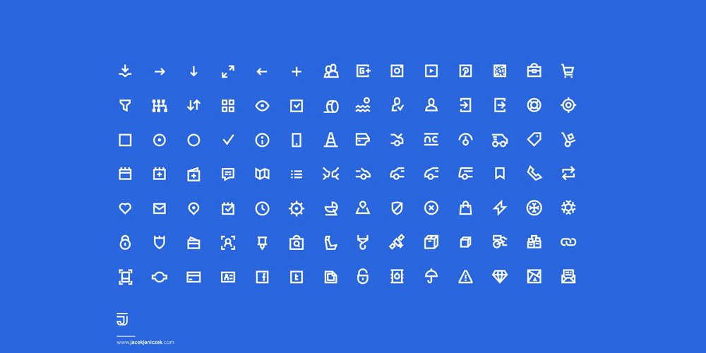 1000x500 Best Free Icon Sets