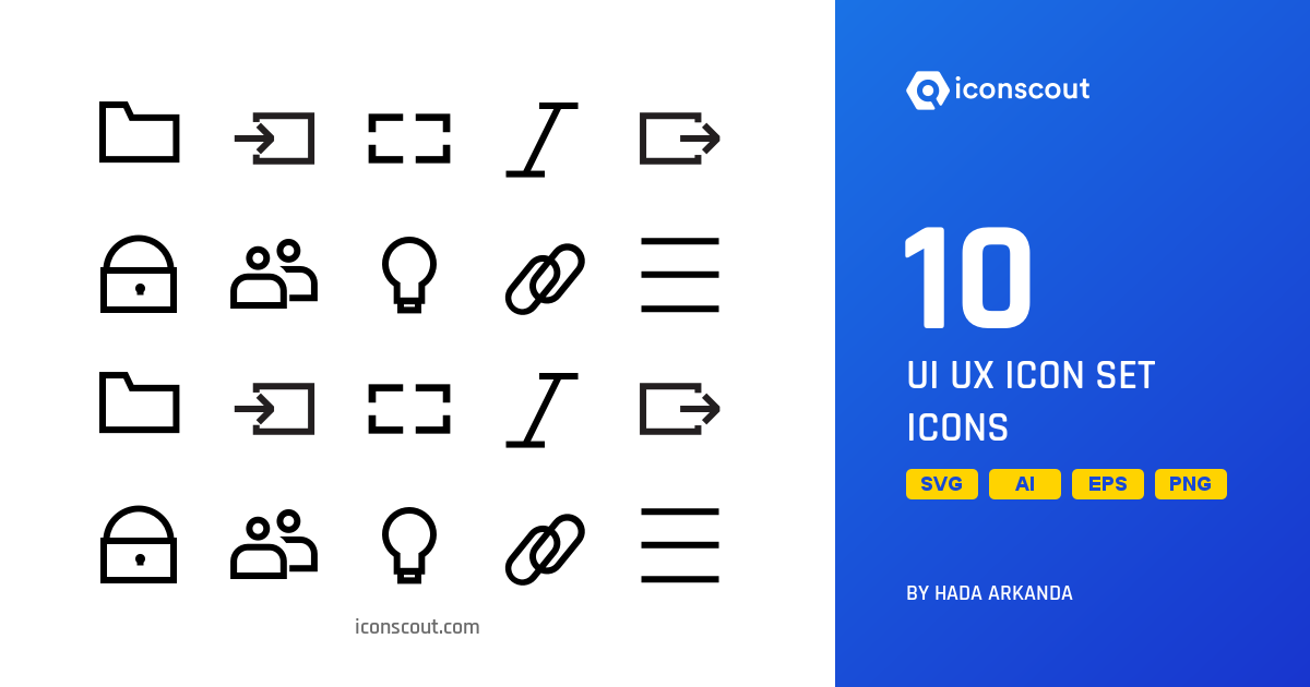 1200x630 Download Ui Ux Icon Set Icon Pack