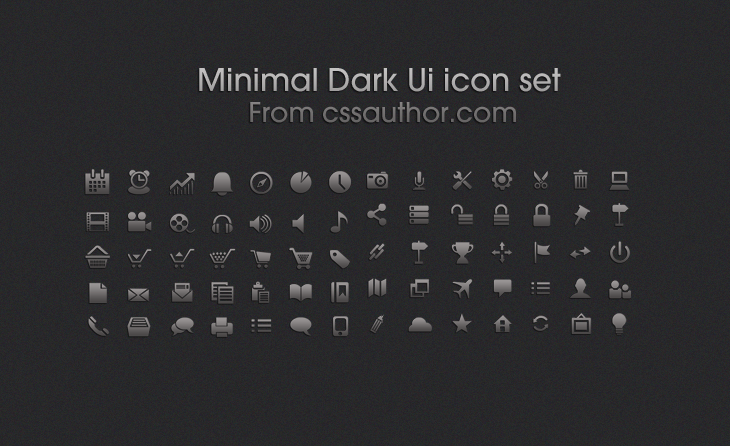 730x446 Free Download Minimal Dark Ui Icon Set Cool Ideas Icon Set