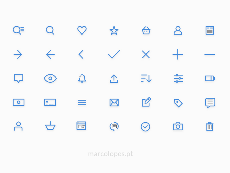 800x600 Ui Line Icons Pack Freebie