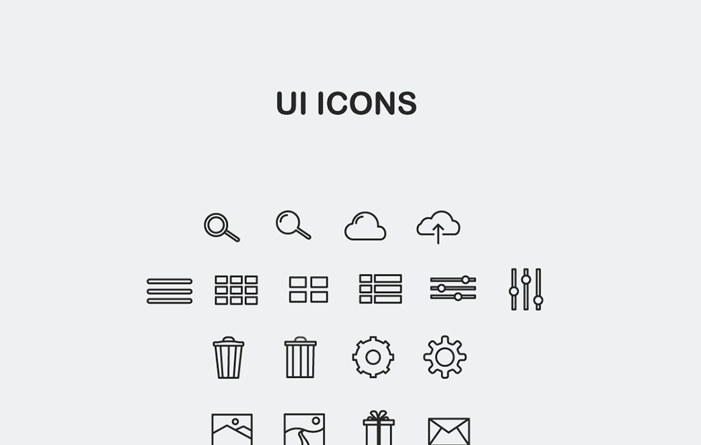 1024x650 Vector Ui Icon Set