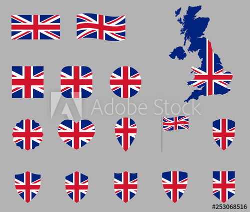 500x423 Uk Flag Icon Set, British National Flag Icons, Flag Of United