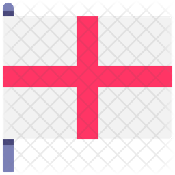 256x256 England Flag Icon Of Flat Style