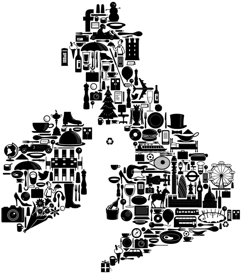 1000x1139 Uk And Food Icons Nathan Daniels Infographic Illustration