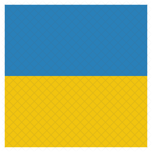 512x512 Ukraine Flag Icon Of Flat Style