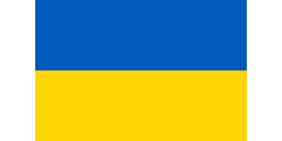 256x128 Ukraine Flag Icon