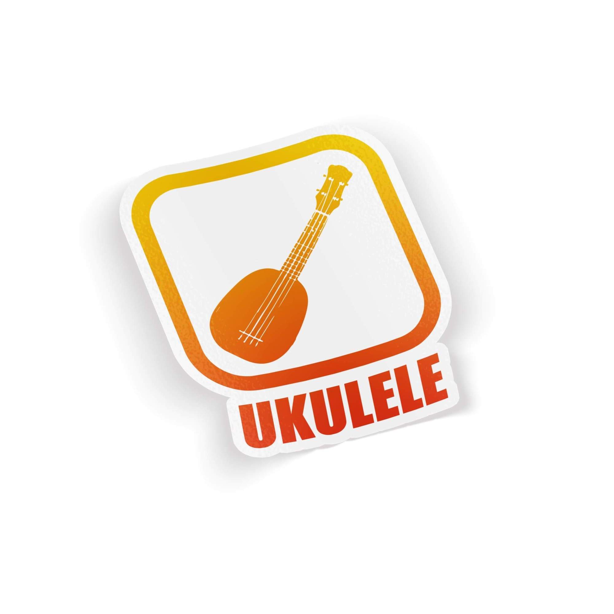 2000x2000 Ukulele Icon Sticker