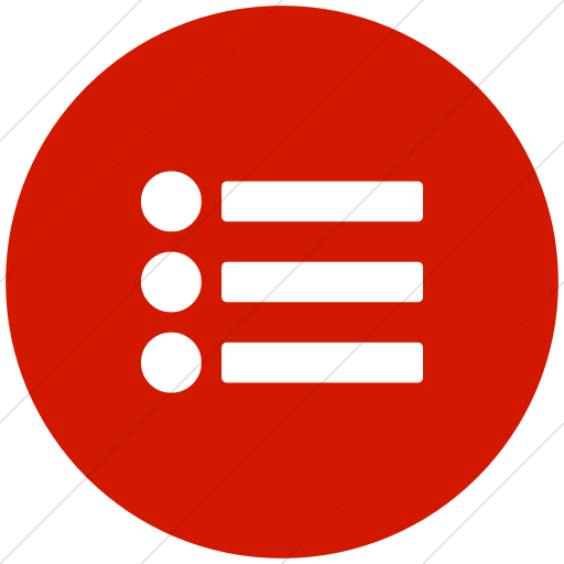 Iconsetc Flat Circle White On Red Bootstrap Font Awesome List Ul 512x512 Iconsetc Flat Circle White On Red Bootstrap Font Awesome List Ul