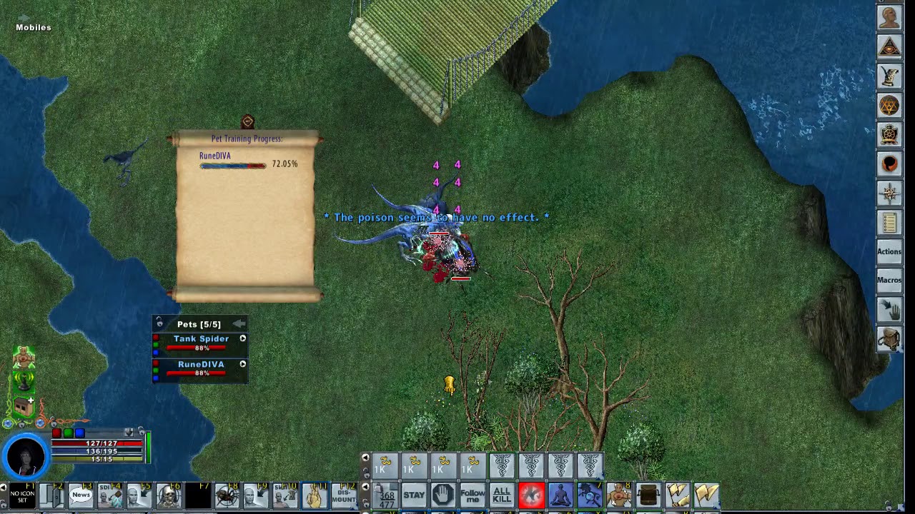 1280x720 Ultima Online Pet Training With As One Part