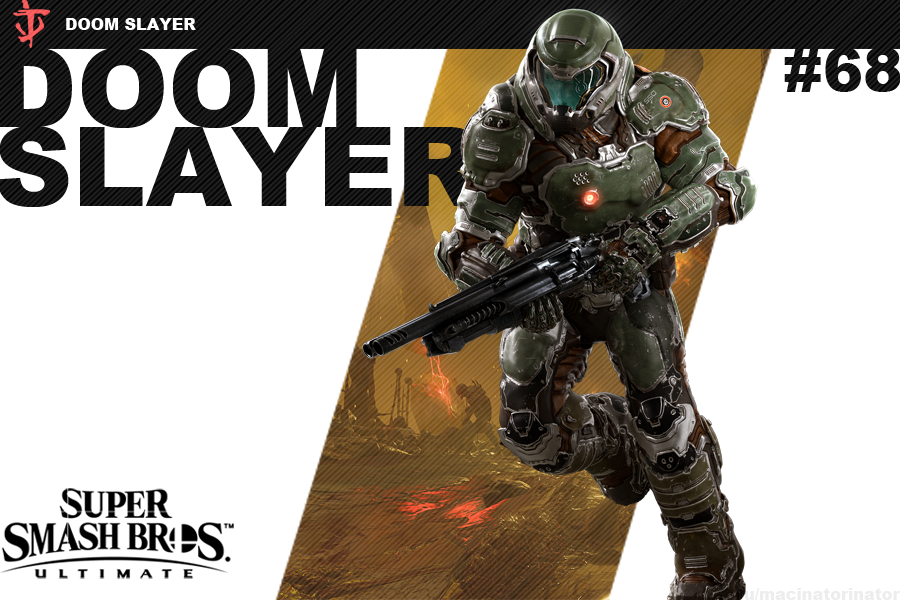 900x600 Doom Slayer Fixed Concept Super Smash Brothers Ultimate Know