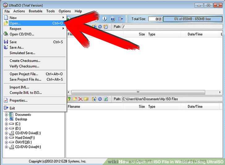 728x534 How To Open An Iso In Windows Using Ultraiso Steps