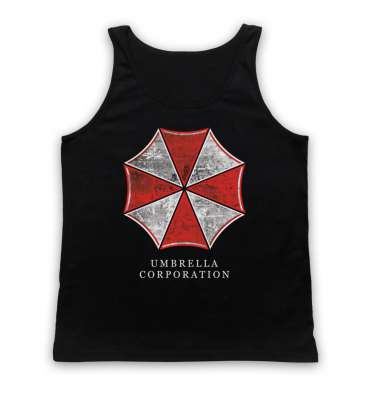 370x394 Resident Evil Tank Top Vest Umbrella Corp Logo