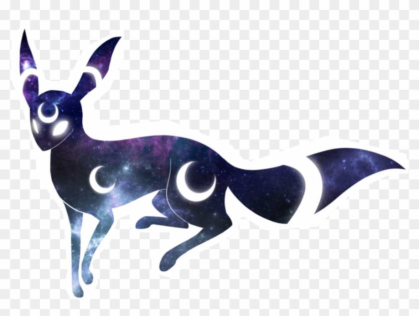 840x634 Space Umbreon Png Download, Transparent Png